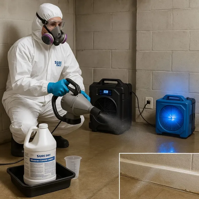 Sanitization and Odor Removal process in White Oak, PA