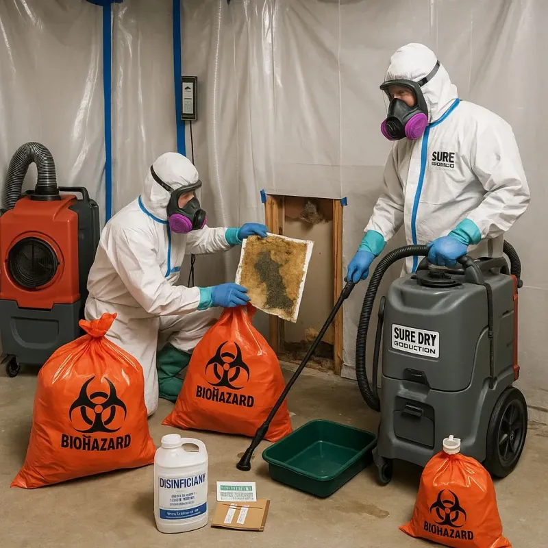 Contaminated Water Handling Protocols process in White Oak, PA