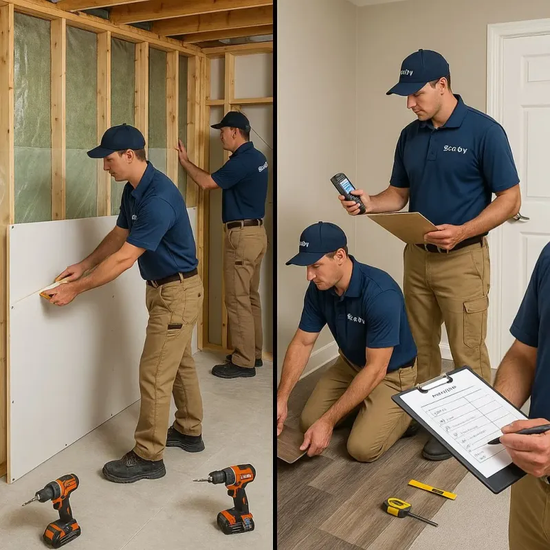 Repairs and Reconstruction process in White Oak, PA