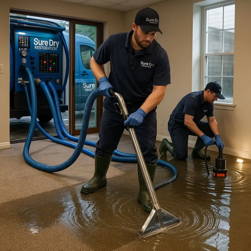 Water Extraction and Removal process in White Oak, PA